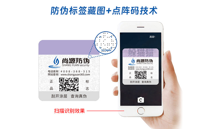 特殊隐形藏图防伪