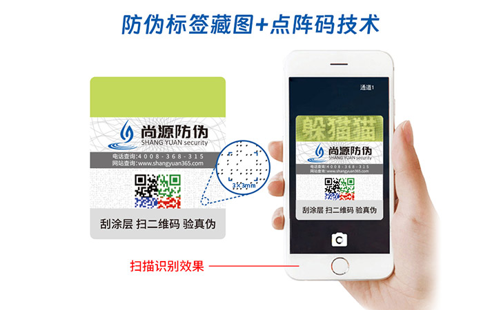 特殊隐形藏图防伪